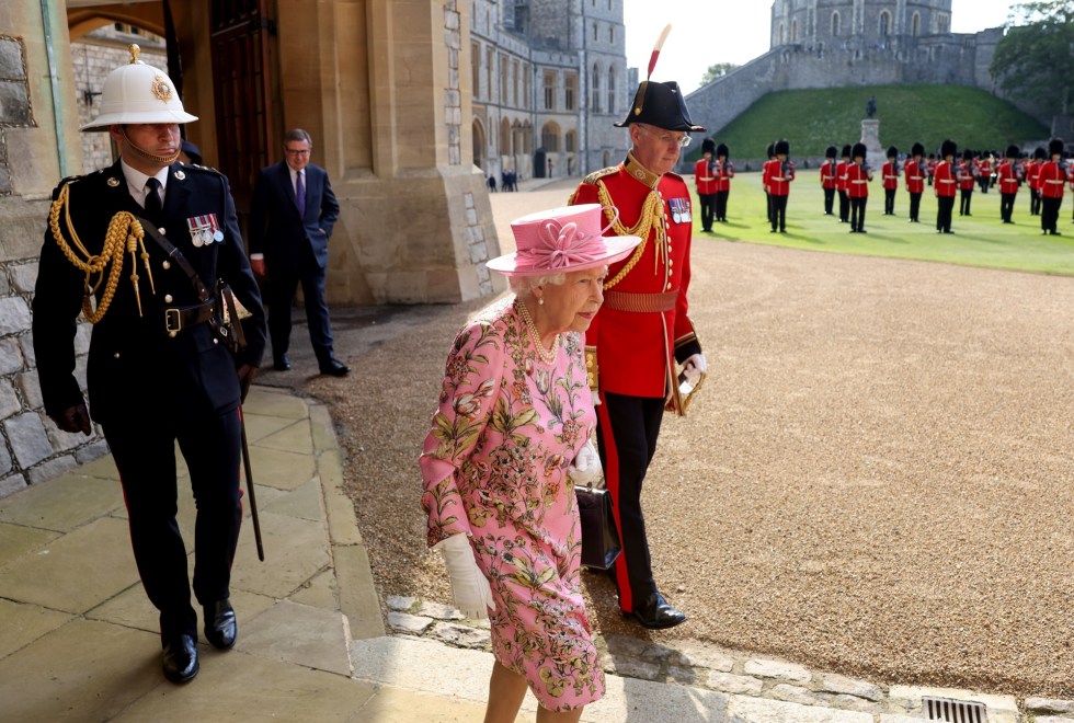 biden queen Elizabeth tea