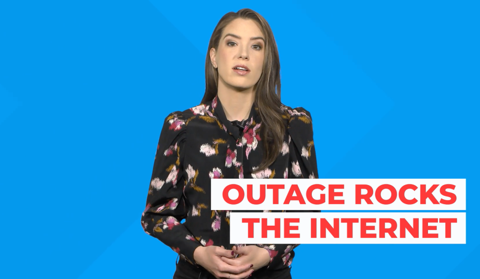 Social media websites outage