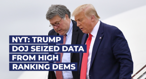 trump doj democrat data seize