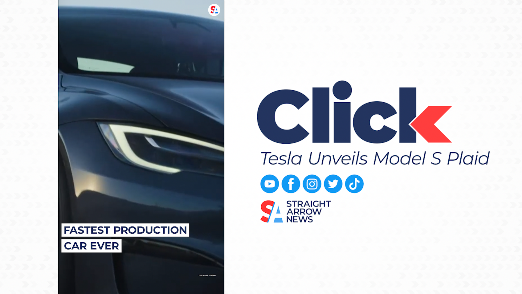 Tesla model s on sale live stream