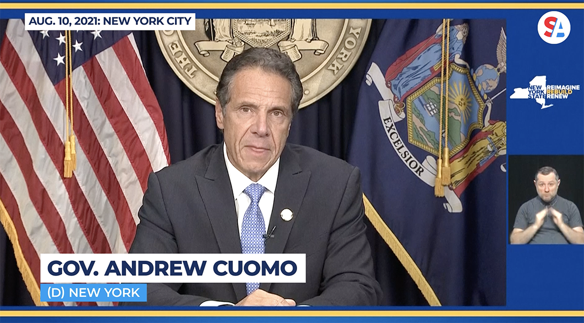 Cuomo sexual harassment allegations