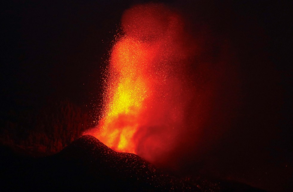 Spain volcano