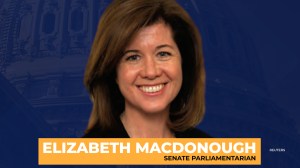 Senate Parliamentarian Elizabeth MacDonough