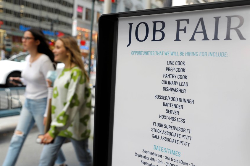 A disappointing September jobs report was released Friday.