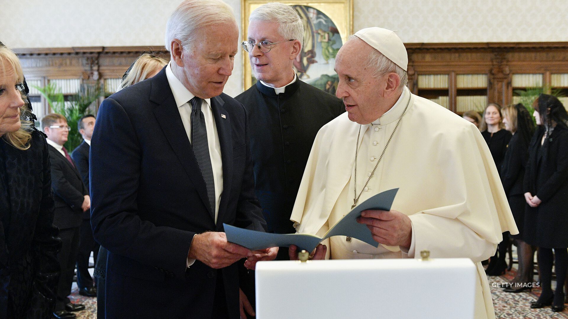 President Biden met with Pope Francis