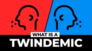 Medical experts say a "twindemic" could be on the horizon. A twindemic is a double-threat of case surges from both COVID-19 and the flu. 