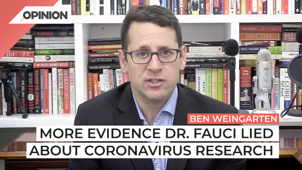 Ben Weingarten says public health officials lied about coronavirus research.