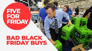 Americans will spend billions on Black Friday but not everything is a good deal. These are the five worst purchases to make.