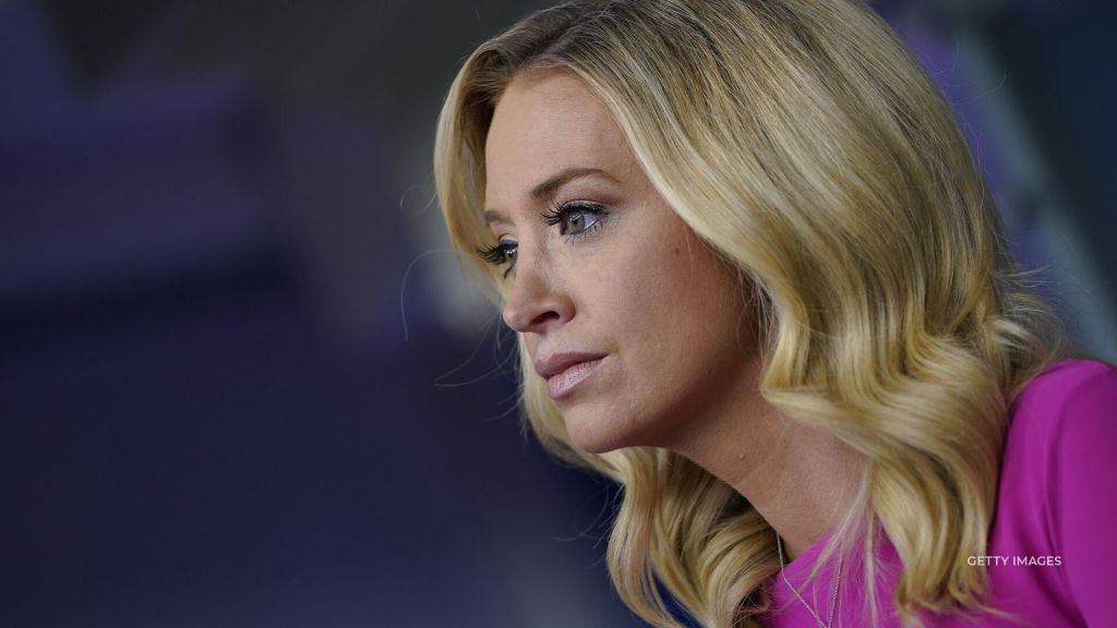Kayleigh McEnany, one of the Trump associates subpoenaed by the Capitol riots House committee, turned over text messages.