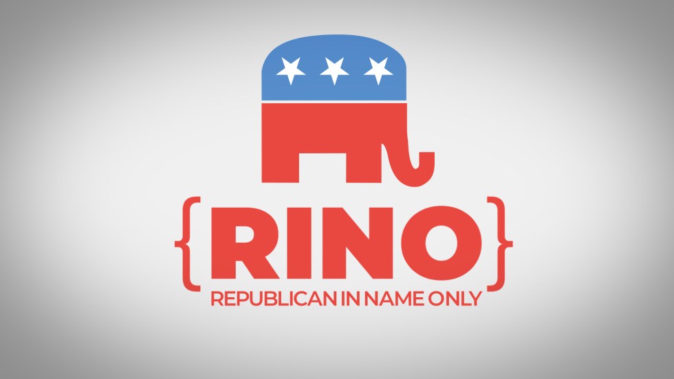 "Republican In Name Only," or RINO, is making a resurgence, as former President Trump has been using the term to insult opponents within his party.