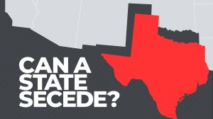 A growing number of Americans are in favor of a national divorce. What's the likelihood of secession by states like Texas or California?
