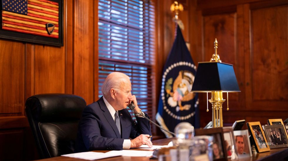 Biden held talks with Putin for the second time this month.