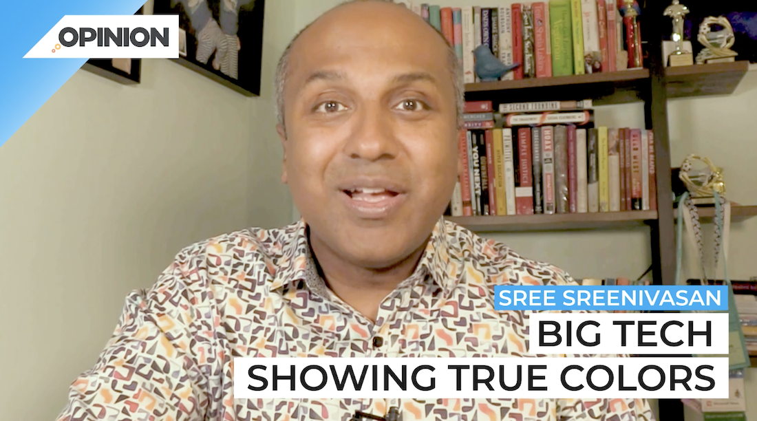 Sree Sreenivasan says Big Tech should do better.