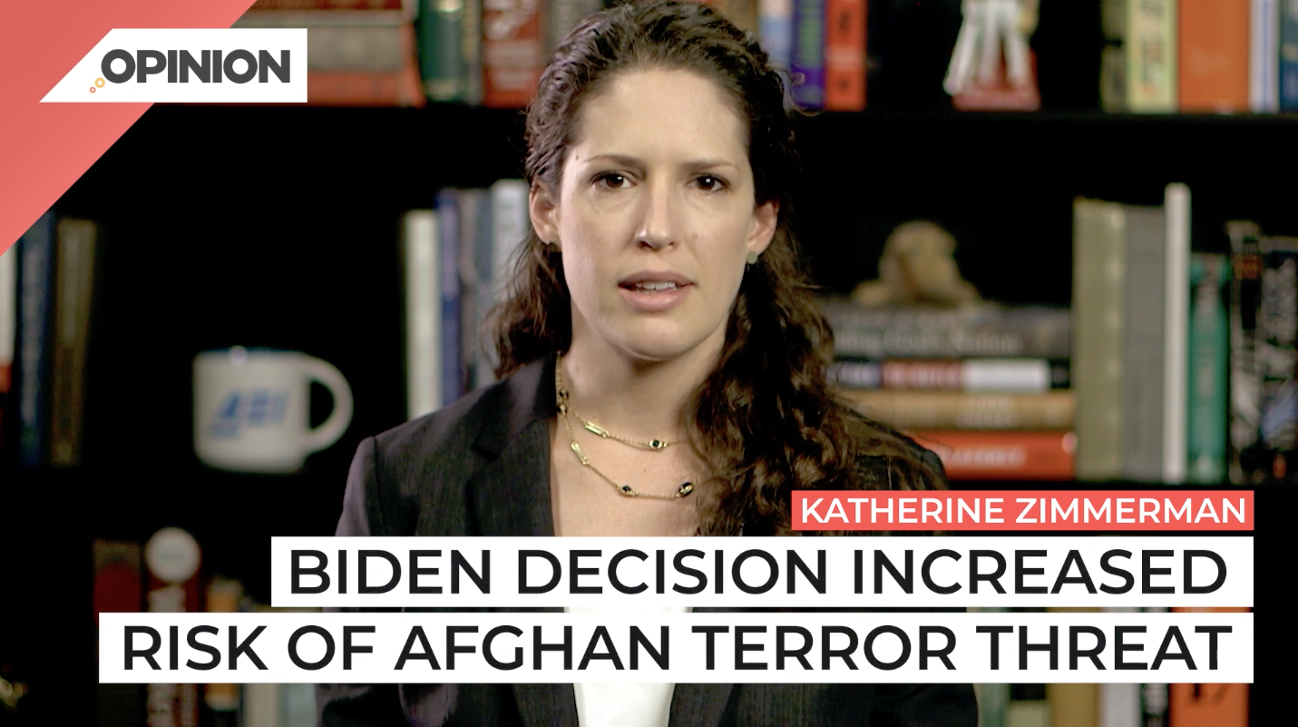 Katherine Zimmerman said Biden's over-the-horizon strategy is weak.