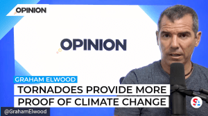 Graham Elwood says tornadoes prove climate change is real