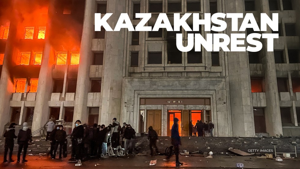 Anti-government protests have turned deadly in Kazakhstan. The country is relying on help from Russia's military to end the violence.