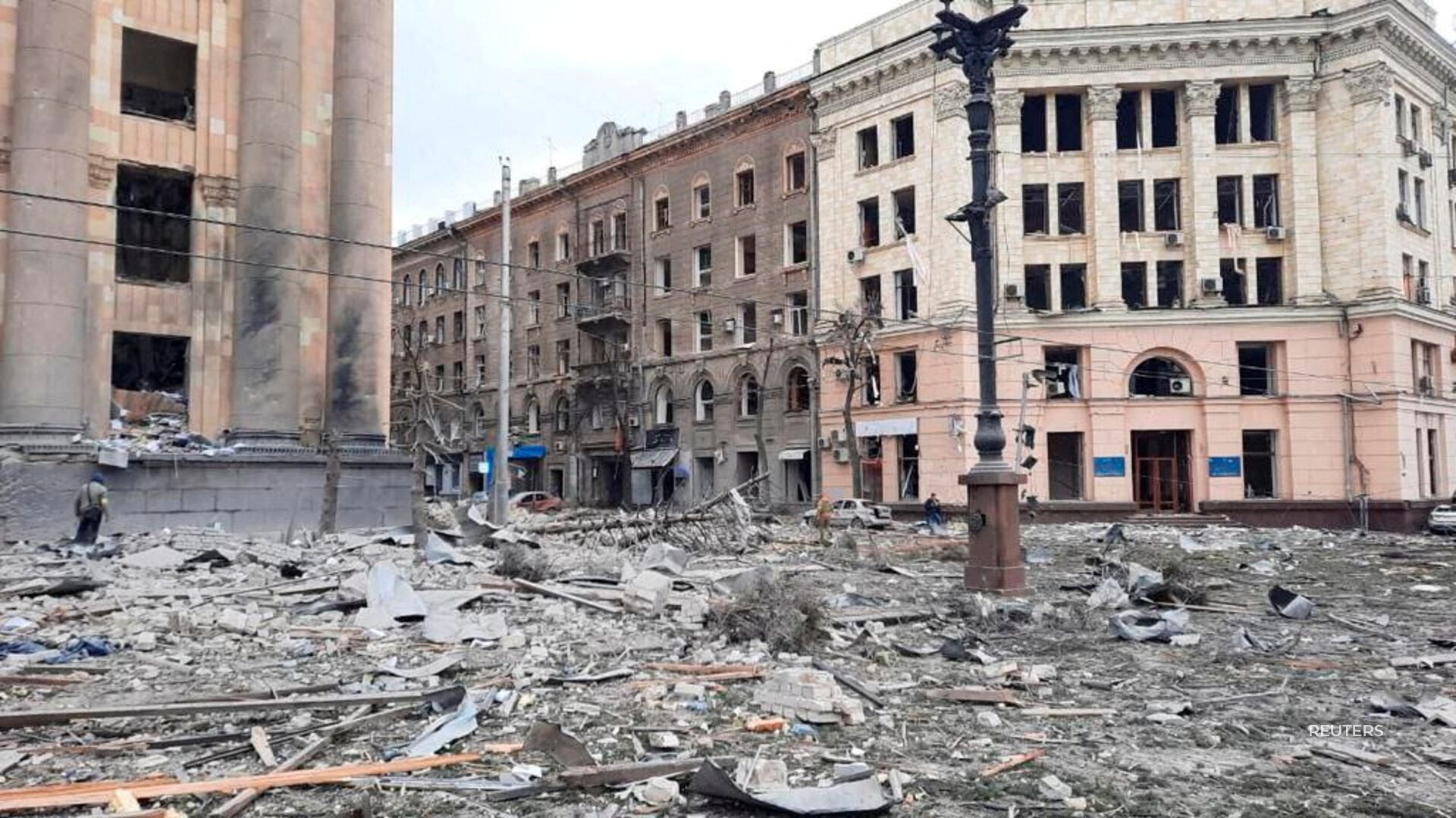 Russia is going after Ukraine's two largest cities.