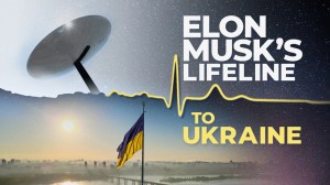 Elon Musk’s Space X is known for launching rockets into space, but on the ground, his Starlink service is providing a lifeline to people in Ukraine.