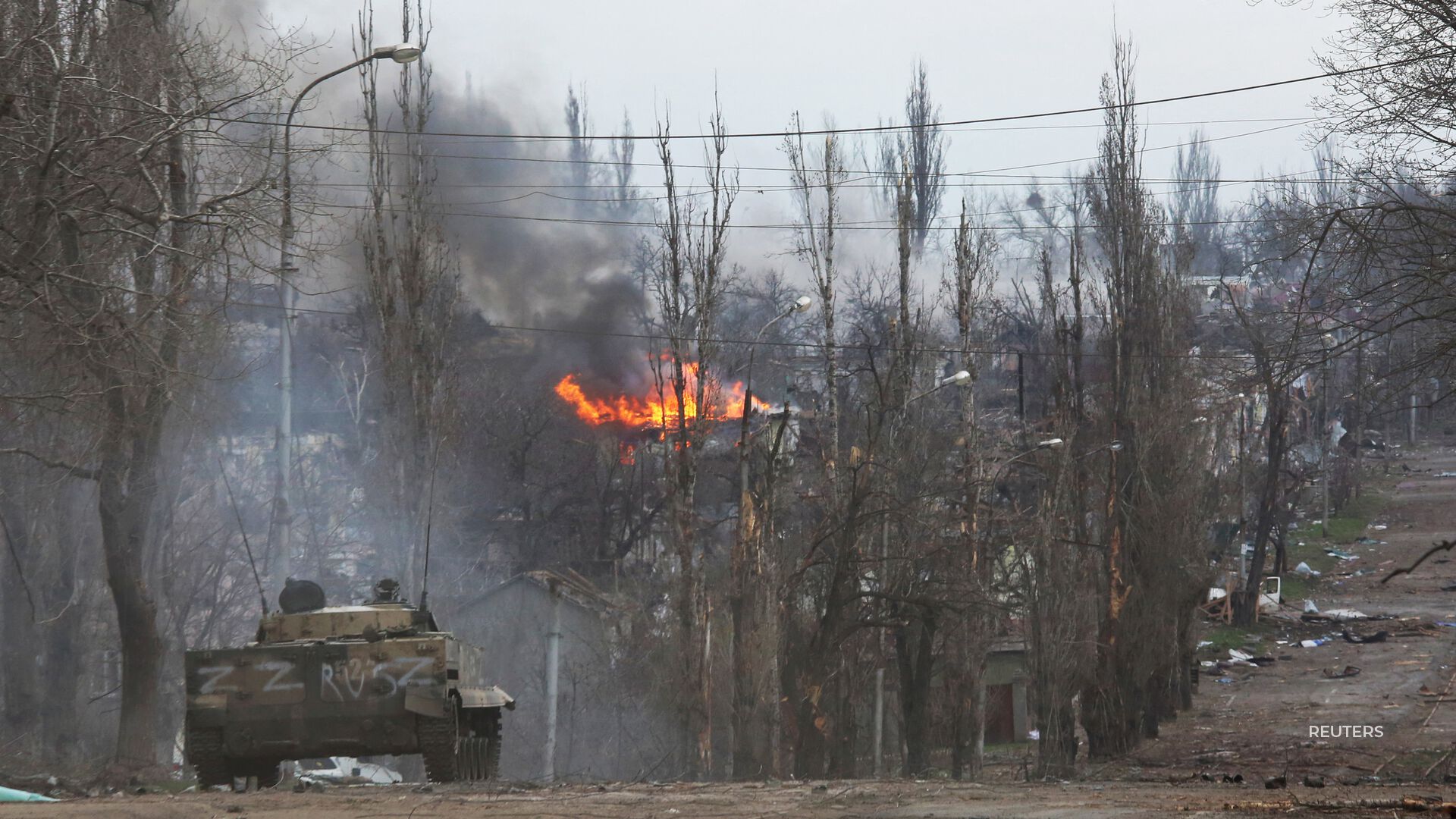 Ukraine is investigating reports that Russia used phosphorus munitions.