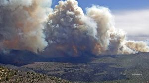 The Tunnel Fire in Arizona doubled in size.