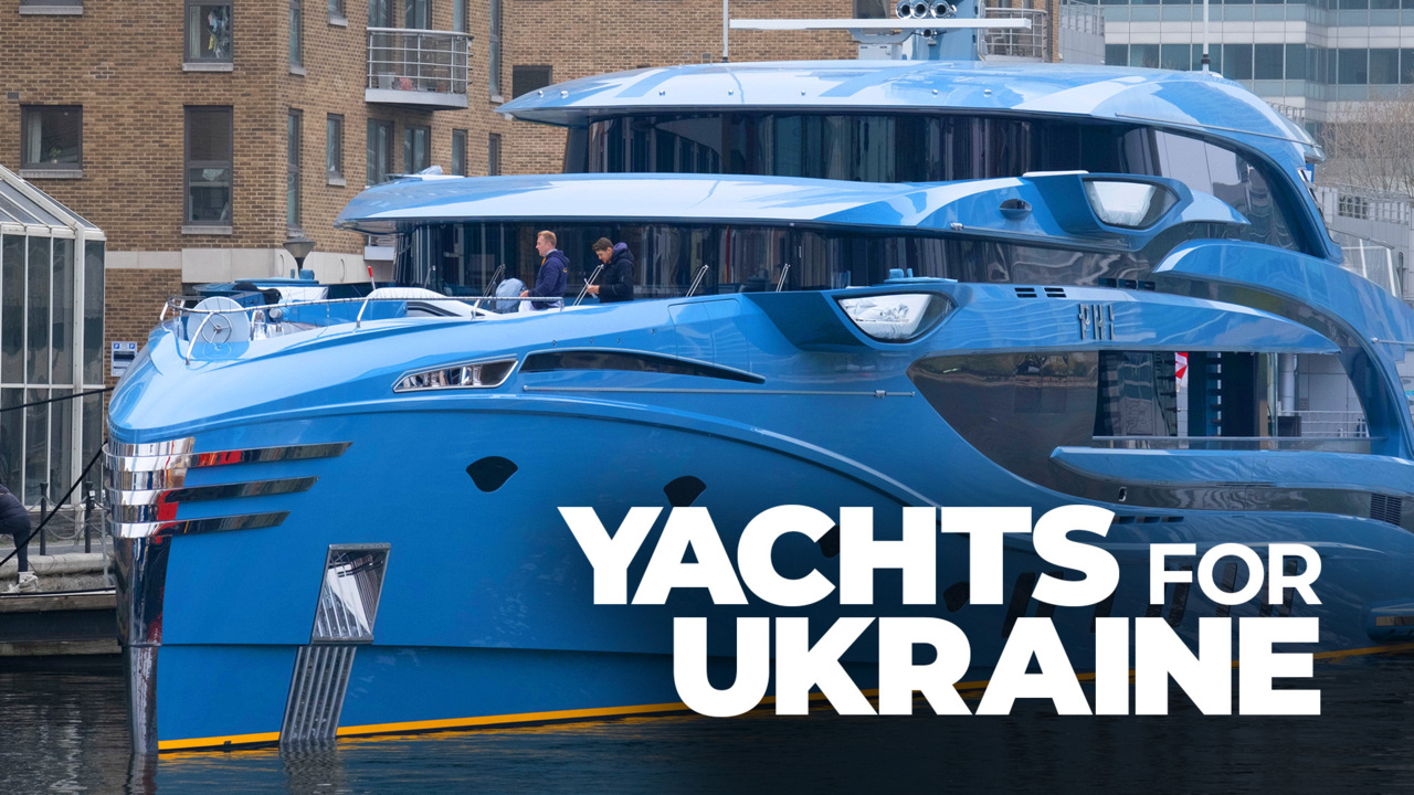 President Biden is requesting  billion for Ukraine aid from Congress, but the House wants to sell Russian yachts and other seized assets.