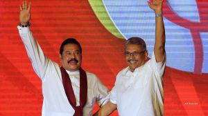 The Sri Lankan prime minister announced his resignation.