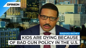 Rashad Richey says the majority of Americans support common-sense gun reform.