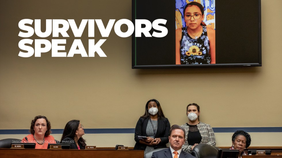 Eleven year-old Miah Cerillo, who survived the Uvalde, Texas school shooting by covering herself in blood, told Congress she doesn't feel safe in school.