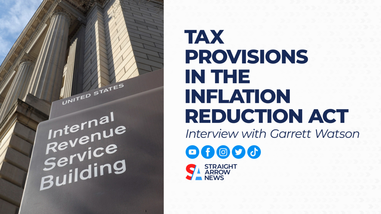 The Tax Foundation's Garret Watson discusses the many tax provisions in President Joe Biden's Inflation Reduction Act, signed into law today.