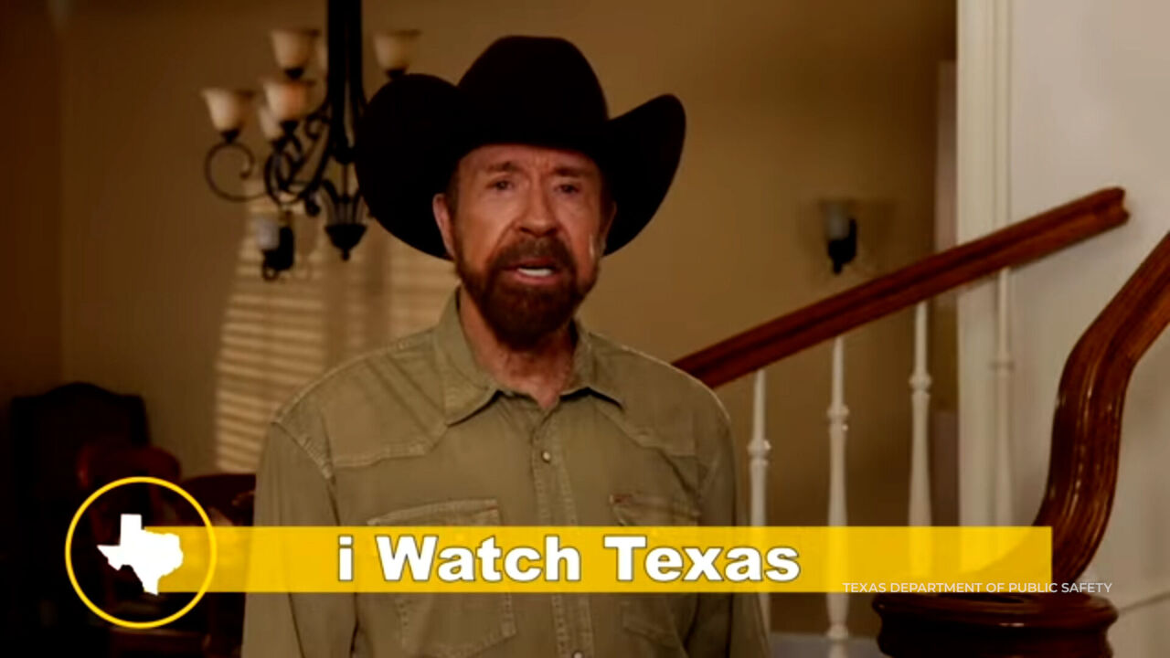 Chuck Norris is back on camera. The State of Texas recruited the famed action star to be in a new Public Service Announcement.