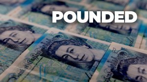 The British pound took a beating Monday as markets digested the new government's plan to deliver tax cuts while boosting spending and borrowing.