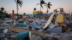 President Biden will be in Florida to survey Hurricane Ian damages, a South Korean missile test went wrong, and Russia formally annexed Ukraine regions.
