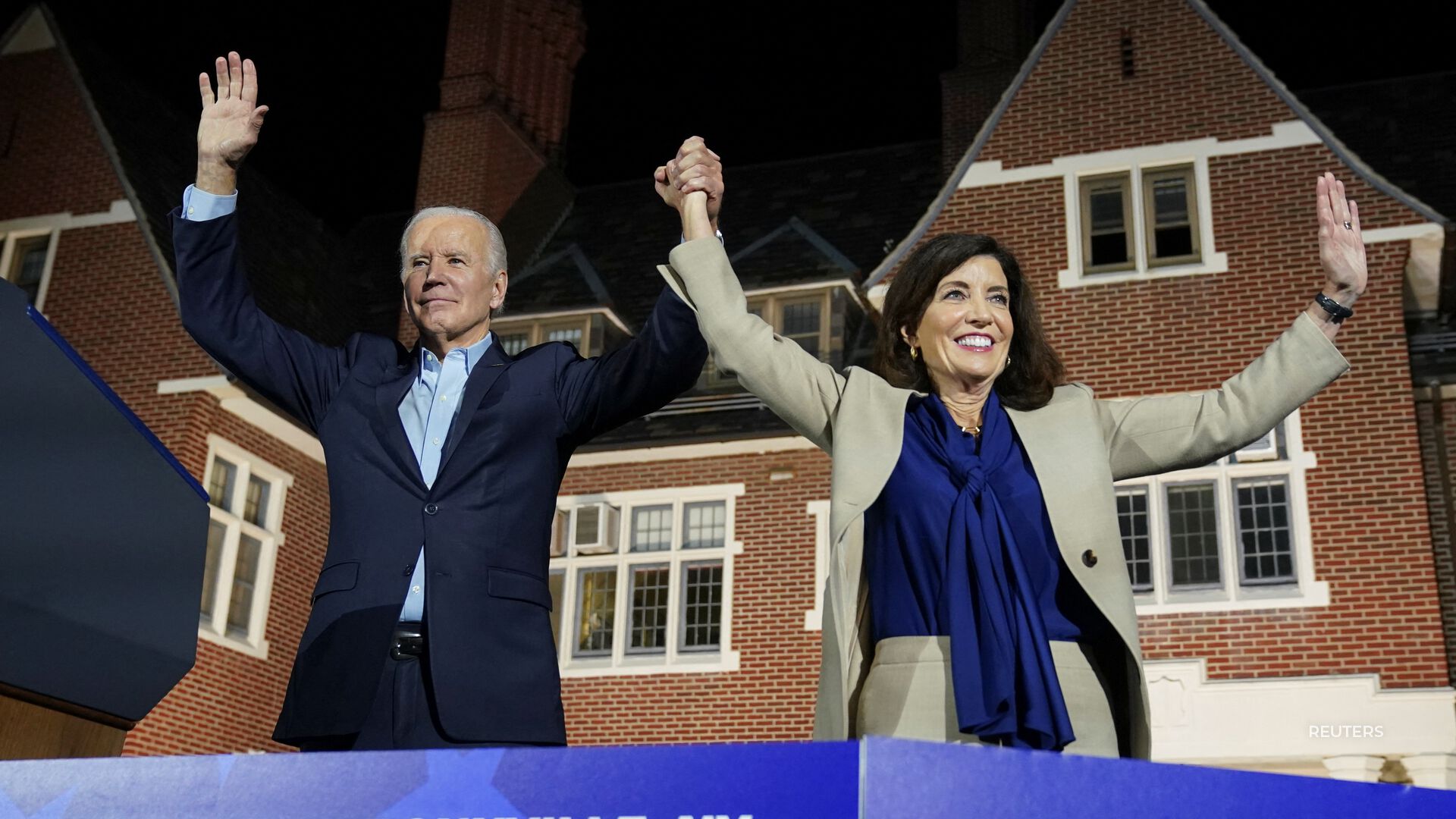 Joe Biden and Donald Trump are campaigning for the midterm elections; Twitter employees may return to work; a sports better wins  million.