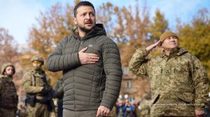 Ukrainian President Volodymyr Zelenskyy paid a visit to the liberated city of Kherson. The visit served as a victory lap for Ukraine.
