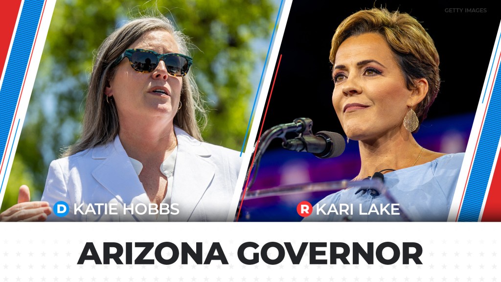 Arizona’s Secretary of State Katie Hobbs, D, is projected to be the state’s next governor, replacing Gov. Doug Ducey, R, who is term limited.