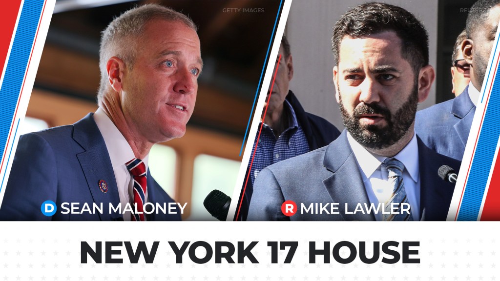 Republican state Rep. Mike Lawler defeated the chairman of the House Democrats’ election committee, Rep. Sean Patrick Maloney.