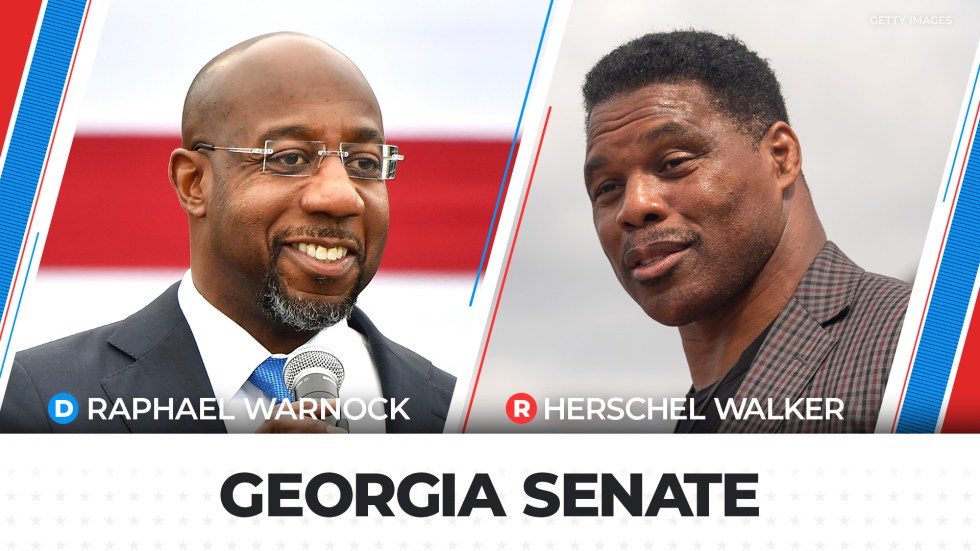 Next month's runoff election between Senator Raphael Warnock and Republican challenger Herschel Walker could set a spending record.