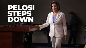 House Speaker Nancy Pelosi said she is stepping down from Democratic party leadership to open the door for the next generation.