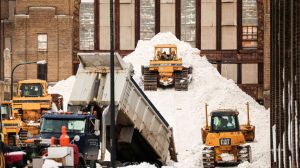 Buffalo, New York is slowly cleaning up after its most deadly storm in generations blanketed the city and led to a driving ban.