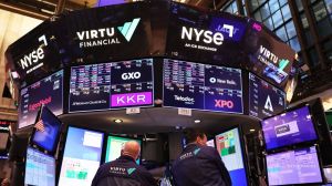 Trading in dozens of stocks on the New York Stock Exchange was briefly halted after the market opened Tuesday morning.