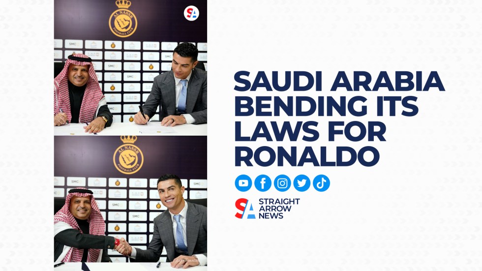 Saudi Arabia is known for its strict laws, but for world-class soccer star Cristiano Ronaldo, the kingdom is making exceptions.