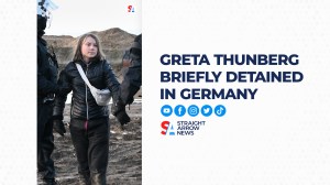 Climate activist Greta Thunberg has been detained by German police at a protest over the expansion of a coal mine in Lutzerath.