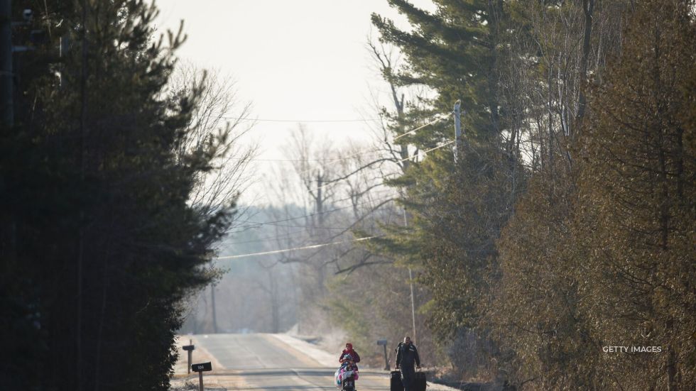 An official in the Canadian province of Québec spoke about reports of migrants who were bussed to New York and are now on their way to Canada.