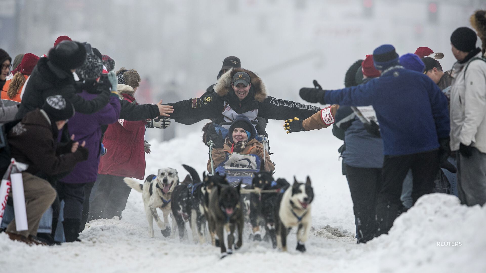 Dogs, mushers prep for Iditarod as PETA accuses racers of animal abuse