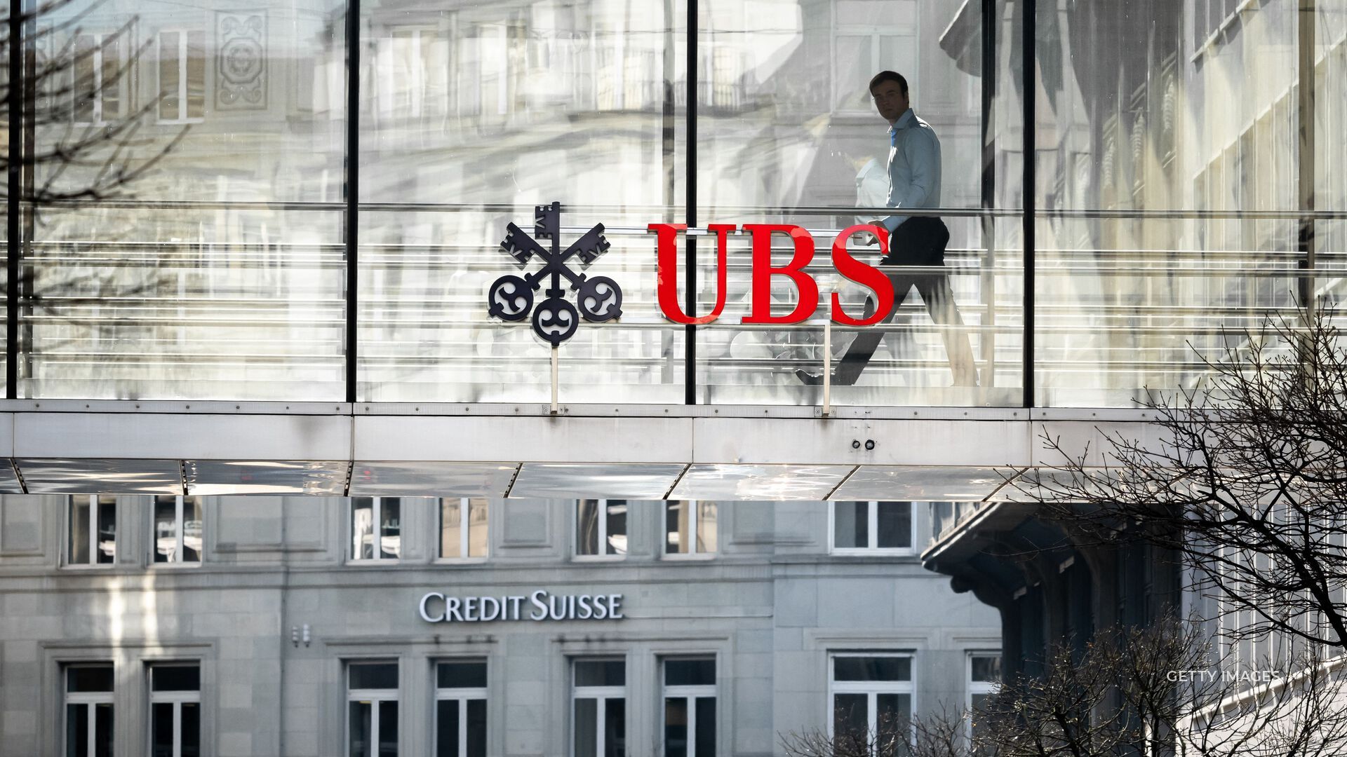 As banking turmoil spreads around the world, Switzerland's largest bank agreed to buy its struggling rival, Credit Suisse, for .25 billion.