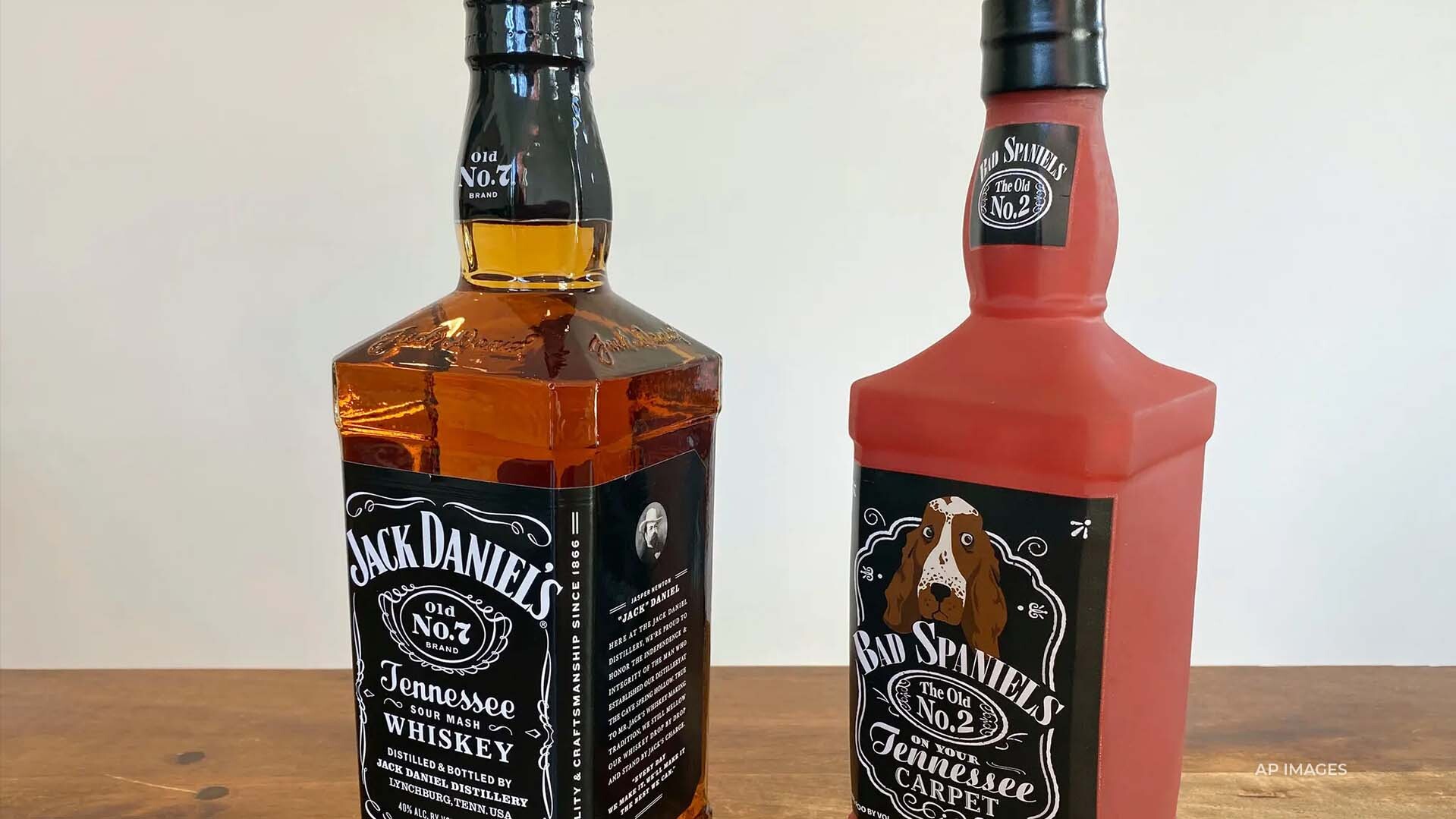 The Supreme Court will decide whether a dog toy that looks exactly like a bottle of Jack Daniel's infringes on the company's trademark.