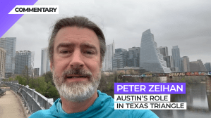 Austin is one of the fastest growing cities in the western hemisphere and provides high-end tech, the missing piece in the Texas Triangle.