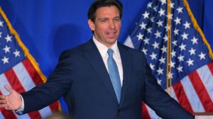 While Ron DeSantis has yet to announce a bid for the White House, a new poll has him, not Trump, leading Biden in battleground states.