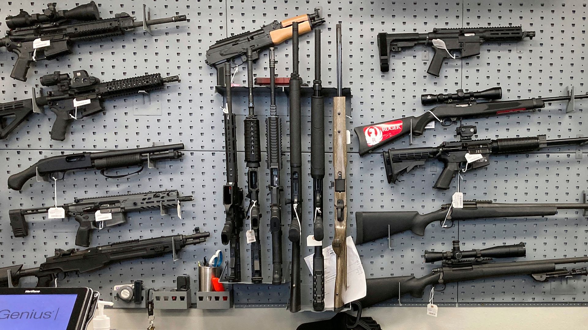 In an effort to close a loophole, thousands of gun dealers must now conduct background checks at gun shows and other locations outside stores.