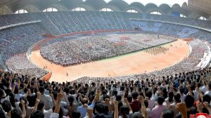 About 120,000 citizens in North Korea participated in mass rallies to mark the 73rd anniversary of the beginning of the Korean War.